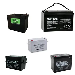 5 examples of an AGM sump pump backup battery.