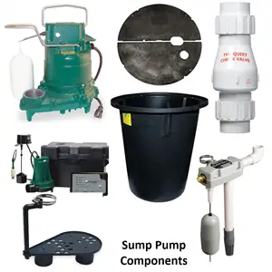 Sump pump components