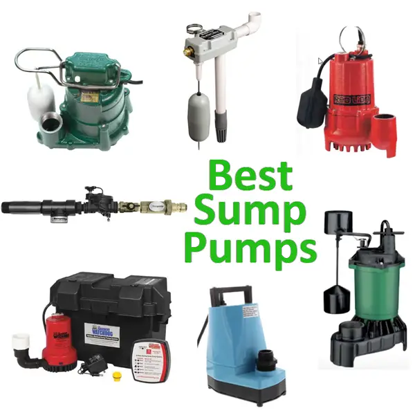 Best Sump Pumps featured products.