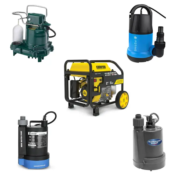 5 outdoor sump pump choices.