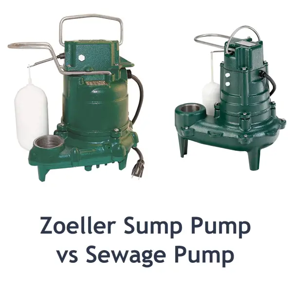 Zoeller Sump Pump vs Sewage Pump